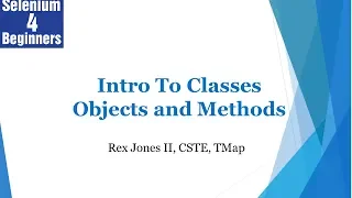 Intro To Classes Objects and Methods 33