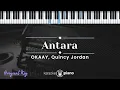 Download Lagu Antara - OKAAY, Quincy Jordan (KARAOKE PIANO)