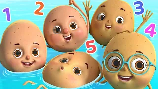 Eight Naughty Potatoes Go to Playground! | One Potato Two Potatoes | Baby Songs by Fun For Kids TV