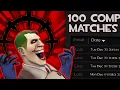 I SURVIVED 100 matches of competitive TF2