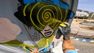 GRAFFITI at a MARIJUANA FESTIVAL?!