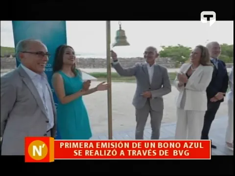 Primera emisión de un Bono Azul se realizó a través de BVG