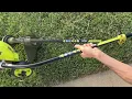 Ryobi Edger 40v Expandit Attachment Review - Finicky but works