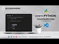 Writing Hello World in Python using the Visual Studio Code Environment beyondkareers