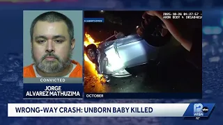 Unborn baby killed in wrong-way crash man sentenced