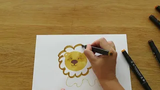 how to draw tekenen in stappen voor beginners gratis leeuw leren tekenen en kleuren