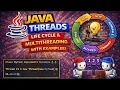 Java Thread Explained in Telugu Multithreading in Java with Examples