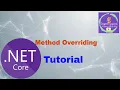 Dotnet Core Tutorial Method overriding in C