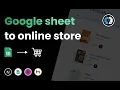 Google sheet to online store - Error handling on client-side