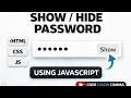 Password Feature Web Dev Project HTML CSS JS