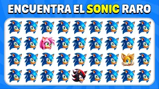 Encuentra el raro - Edición Sonic the Hedgehog 🔵⚡🦔 | Quiz Bee Español