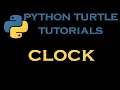 Python Turtle Tutorials 28 Draw a Clock