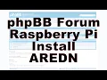 phpBB Forum Raspberry Pi AREDN