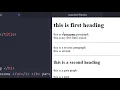 Html Tutorial - Basic Tags In make Text Bold Italic Underlined Big Small Superscript Subscript