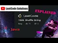LeetCode 1528 Shuffle String Solution Explained - Java