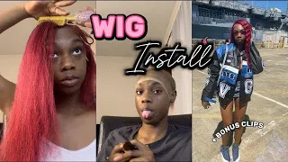 Download INSTALLING A WIG FOR THE STUNNA GIRL CONCERT😝💇🏾‍♀️ MP3