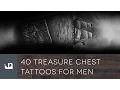 40 Treasure Chest Tattoos For Men
