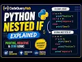 Python Nested if Explained Positive Negative Zero Logic Beginner Friendly