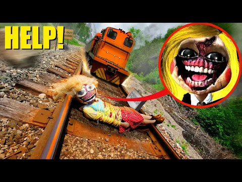 Download MP3 WE SAVED MISS DELIGHT FROM BEING CRUSHED BY TRAIN! (POPPY PLAYTIME CHAPTER 3)