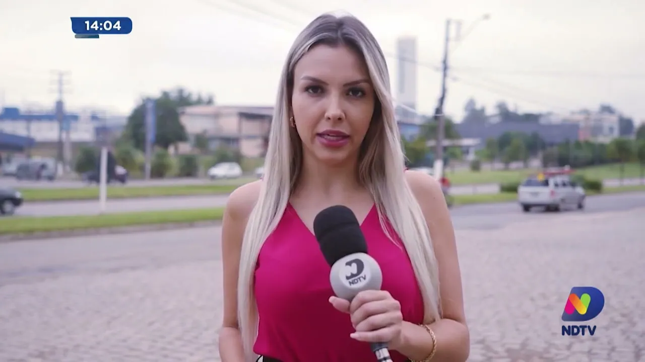 Mulher é encaminhada ao hospital após acidente no Alto Vale