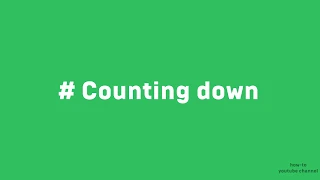 How to create an animated countdown timer using html css javascript