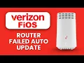 Verizon Router Auto Update Failed Firmware Rollback Recovery Guide