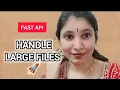 FastAPI File Upload Streaming Handle Large Files Like a Pro FastAPI Bootcamp