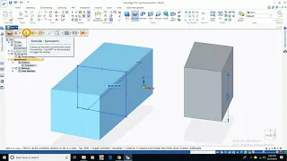 solid edge line and rectangle and polygon command