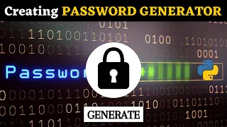 How To Create Password Generator Using Python Python Project Tutorial - HINDI