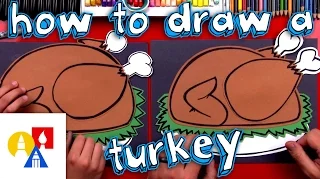 How To Draw A Cooked Turkey Cutout