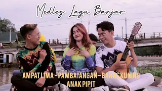 medley lagu banjar ampat lima pambatangan baras kuning anak pipit cover by zulfah naily