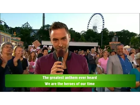 Download MP3 Måns Zelmerlöw - Heroes (Lotta på Liseberg, TV4 - August 3 2015)