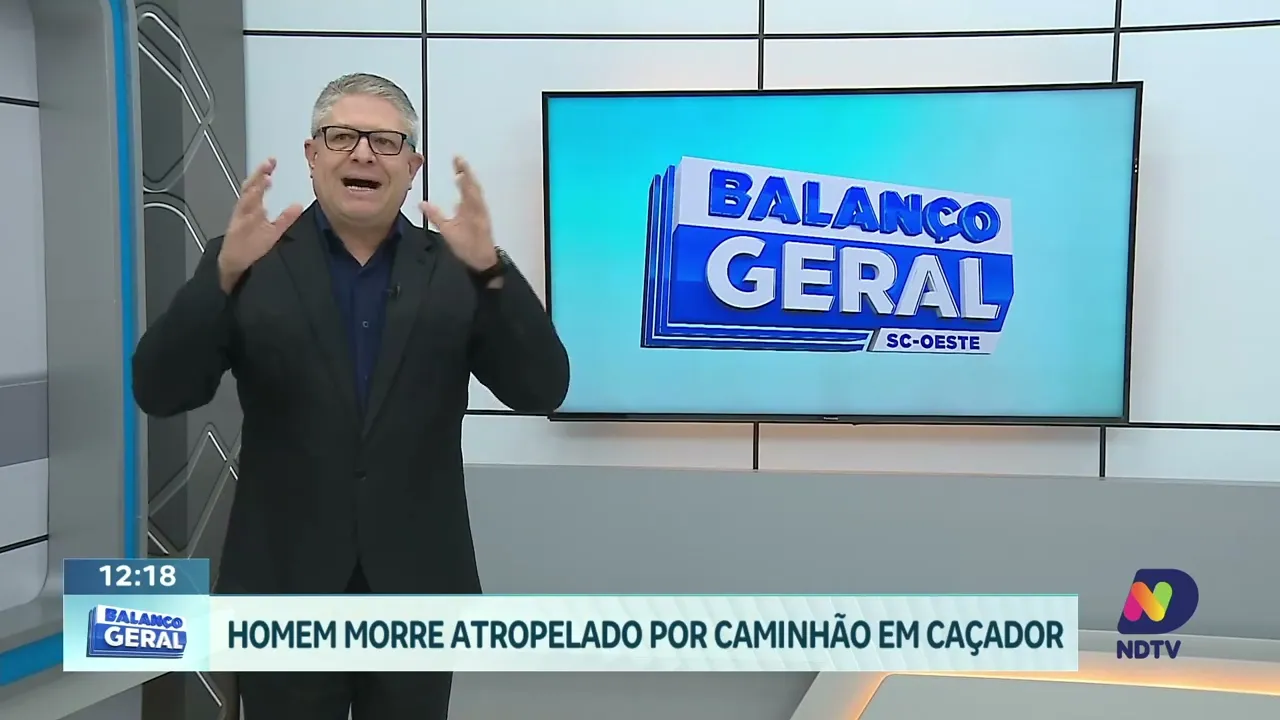 Câmera de Segurança Flagra Atropelamento Fatal em Caçador