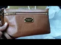 Michael Kors Jet Set Large Wristlet color luggage
