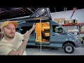 Inside the NEW 2025 Mercedes Sprinter 170 AWD Camper Van Brooklyn Camper Vans Full Tour