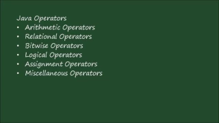 21 Khmer Java Java Operators