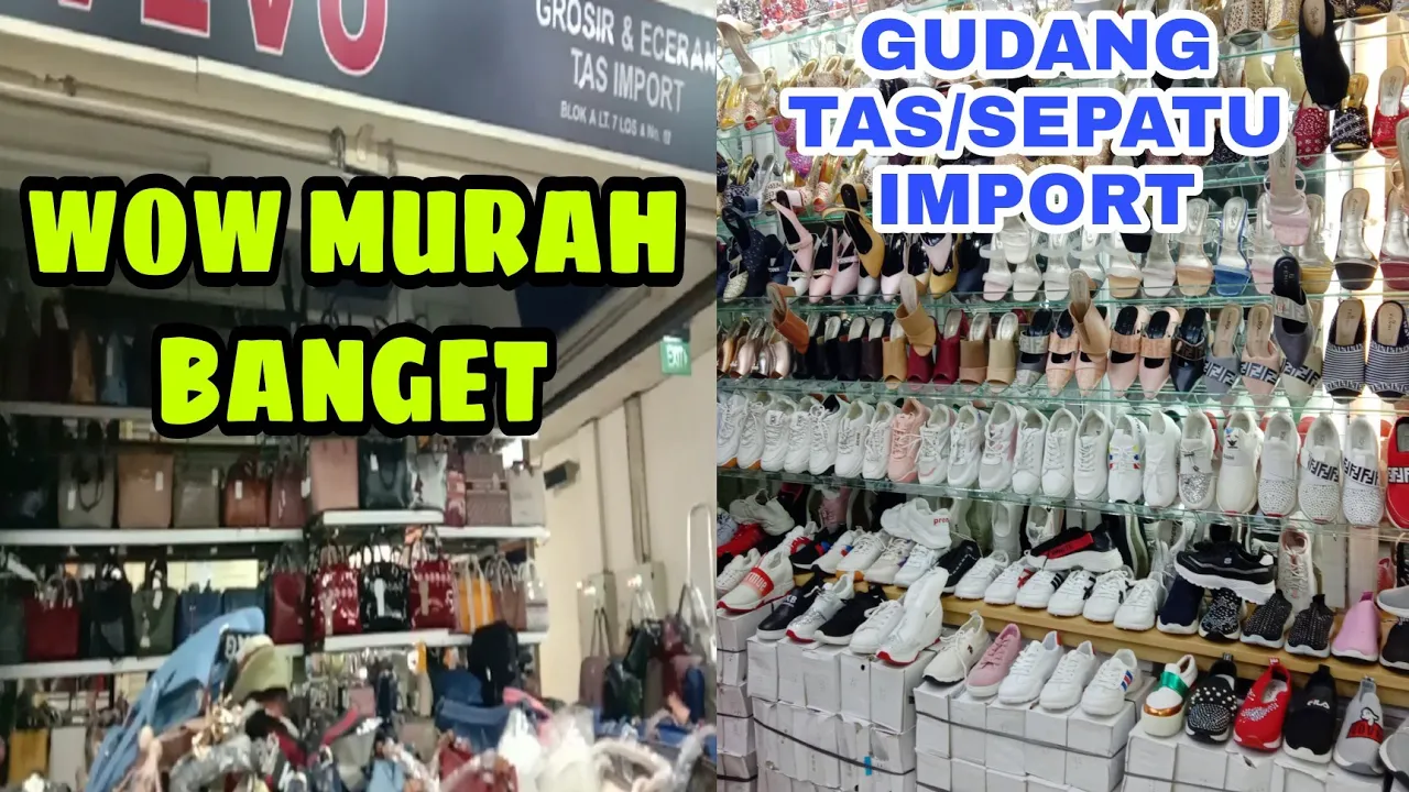 BELANJA TAS BRANDED SECOND DI PASAR SENEN | THRIFT PASAR SENEN. 