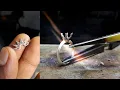 Download Lagu How to make a simple solitaire ring design - jewelry handmade