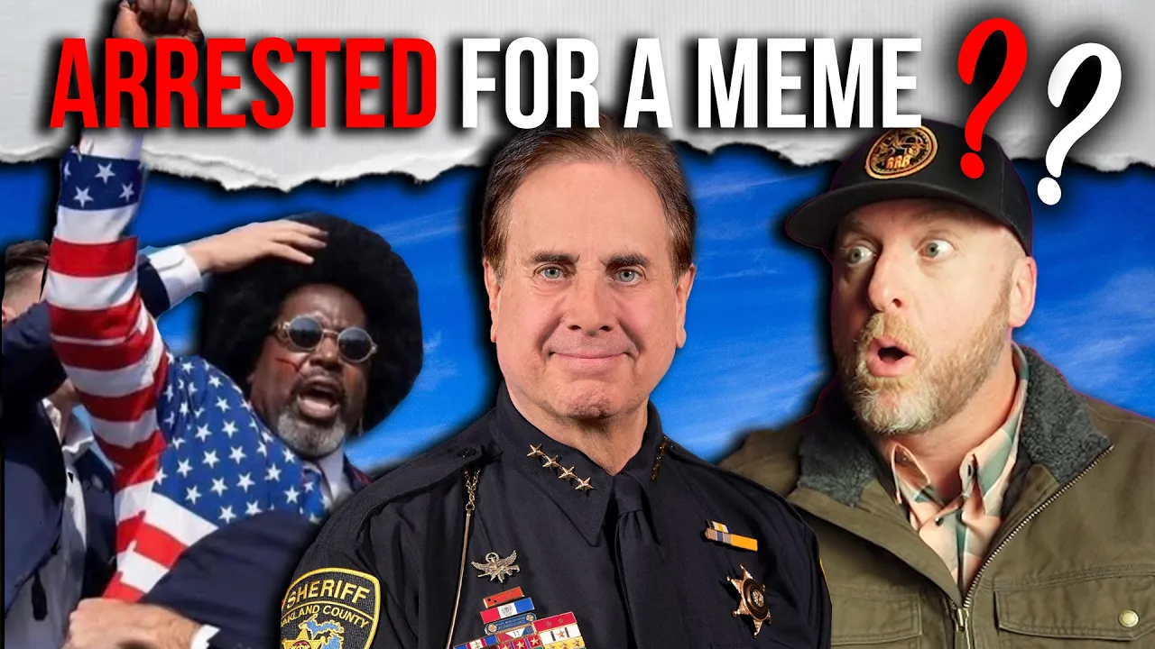 ARRESTED! ...FOR A MEME?