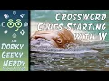 Crossword Clues Starting with W Mini 87