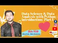 Data Science Data Analysis with Python introduction Part 1 More Data More Accuracy