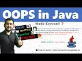 Static Keyword Program in java