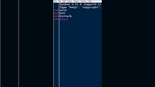 Division of two Numbers in python Class 11 Python