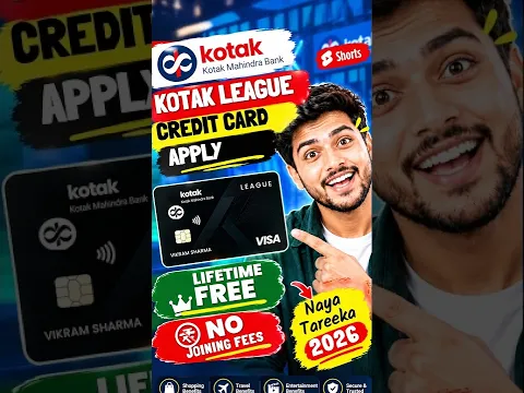 Kotak League Rupay Credit Card Apply | Kotak League Credit Card Apply | Kotak League Platinum Credit