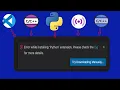 VS Code Extension Download Problem Fixed 100 Working Solution 2025