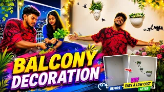 Balcony decoration 🫶🏻🐒 | MHAMALDAS | #mhamaldas #decoration #baloncy #sibling #funny #tamil 
