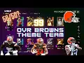 First 99 OVR Browns Theme Team Madden 23