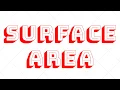 The Surface Area Song - 6 G 4