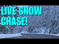 Previously LIVE Snow Chase - Stevens Pass Washington State 03-09-26