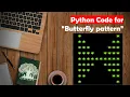 Learn Python in Tamil How to print Butterfly Pattern GURUKULA TAMIL